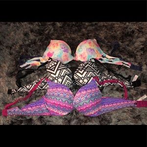 Victoria secret pink bras